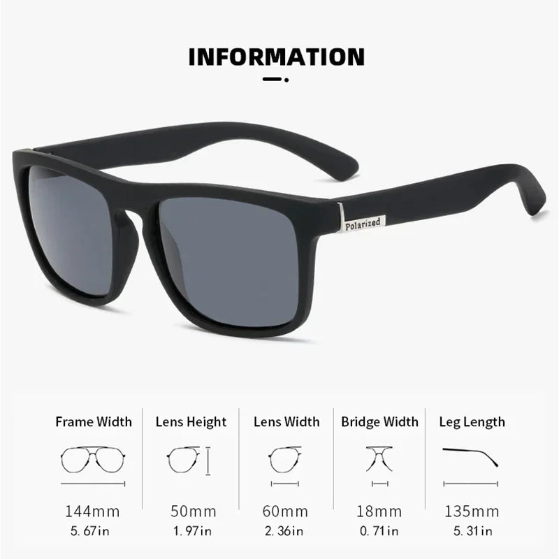 TRENDY! VintaGlow Polarized Shades — Retro Style, Luxury Look, Anti-Glare Eyes