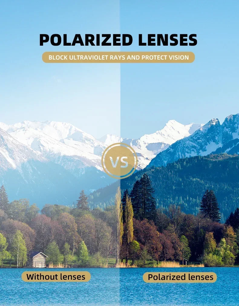 TRENDY! VintaGlow Polarized Shades — Retro Style, Luxury Look, Anti-Glare Eyes
